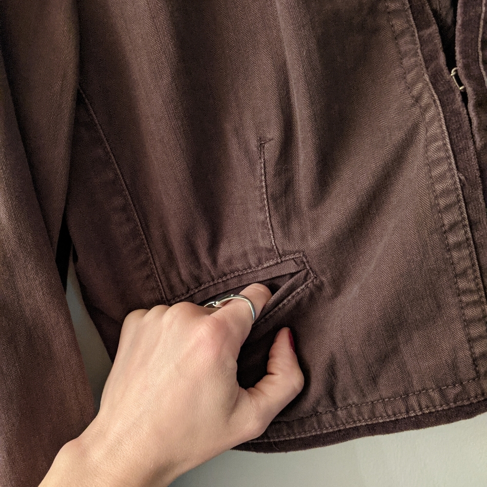 Express Crop Jacket Sz M - Picture 5 of 13
